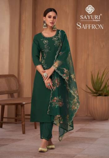 Saffron By Sayuri Designer Festive Wear Readymade Salwar Kameez Collection